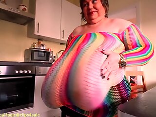 046 ps 0130 karola oily giant rainbow boobs $11 99 2