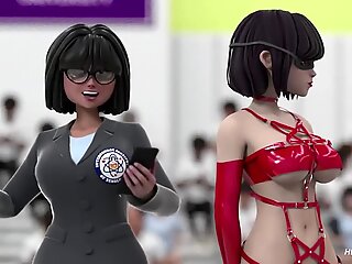 3d anime phòng gym tranh tài sex