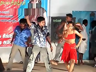 Tamilnadu perempuan sexy stage record dance bangsa india 19 years old night songs' 06