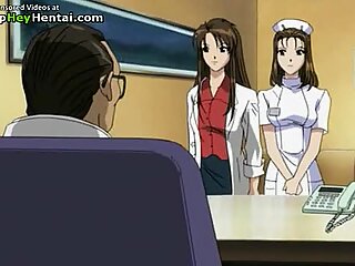 Hentai söt tjej i uniform blev bunden och knullad