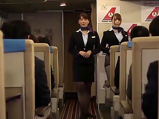 Hot bangsa jepun wanita syarikat penerbangan hos perkhidmatan seksual kepada lelaki perniagaan