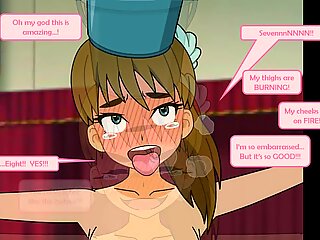 College Girl Stripped and Vibrated by Policewoman - Animated Comic
